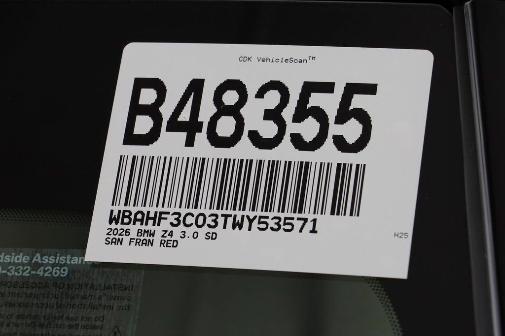 New 2026 BMW Z4 sDrive30i w/ Shadowloine Package image 27