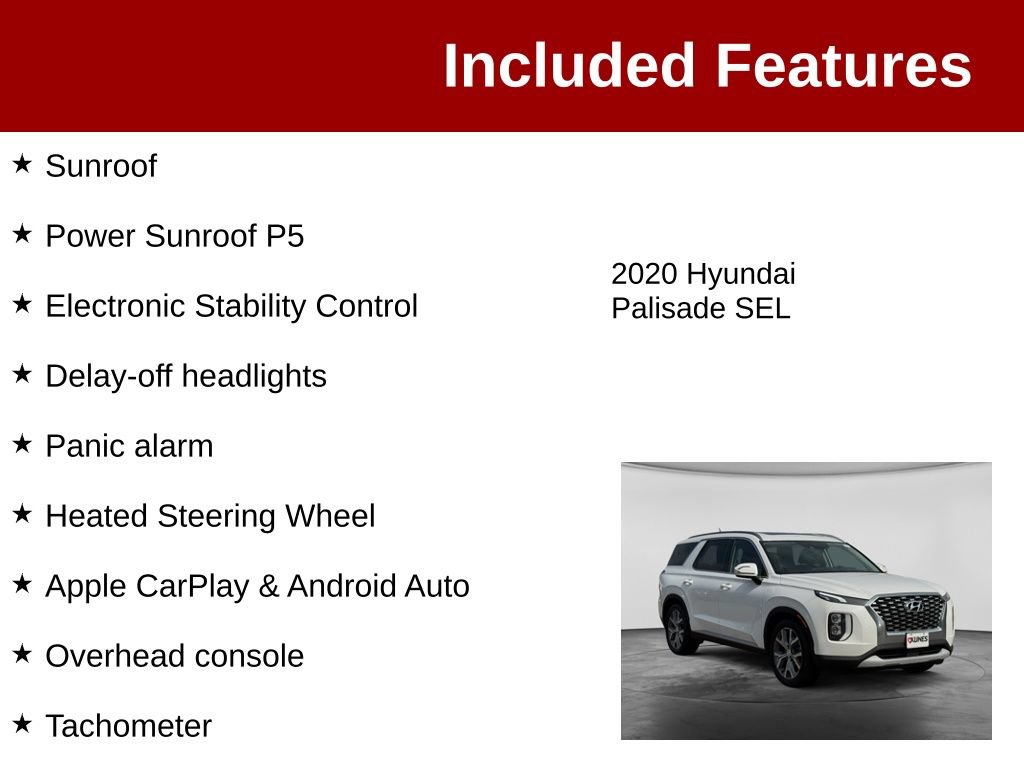 Used 2020 Hyundai Palisade SEL AWD/4WD image 4