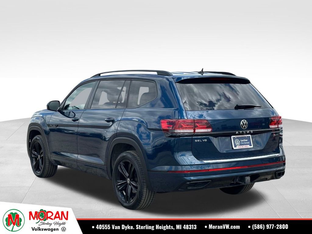 Used 2023 Volkswagen Atlas SEL R-Line AWD/4WD image 3