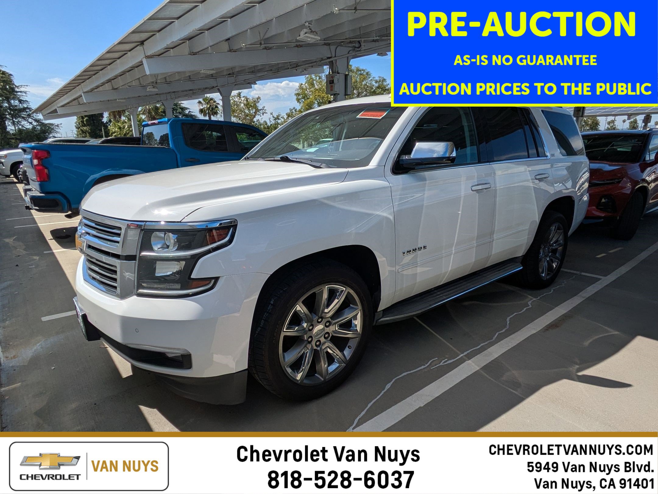 Used 2015 Chevrolet Tahoe LTZ