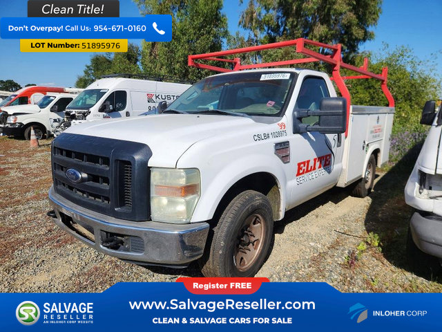 Used 2008 Ford F250 2WD Regular Cab Super Duty image 1