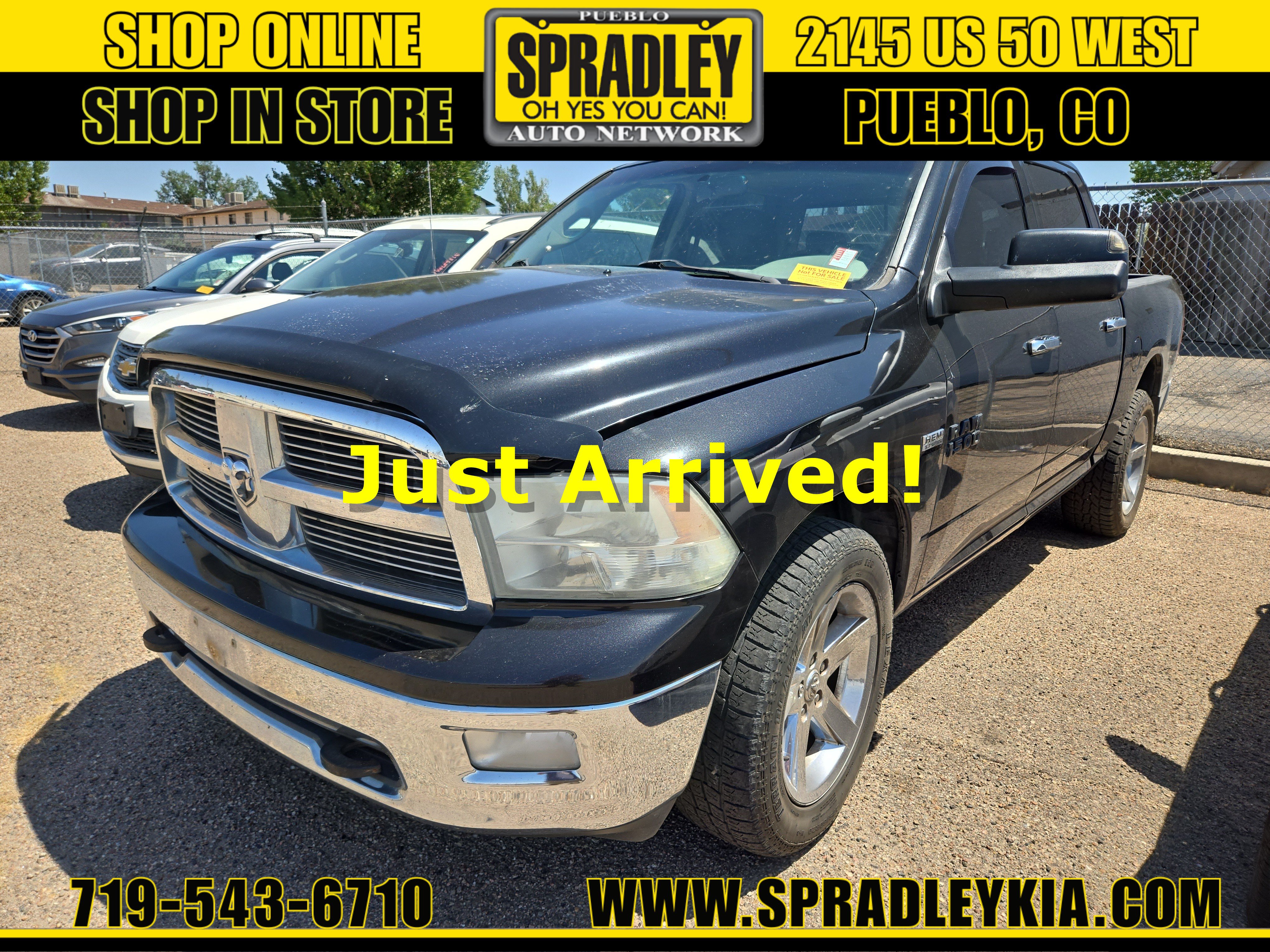 Used 2010 Dodge Ram 1500 Truck SLT w/ SLT Plus D←cor Group AWD/4WD image 1