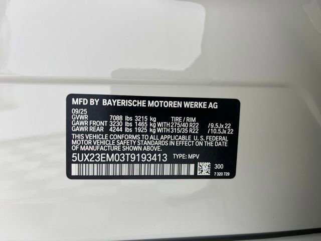 Used 2026 BMW X7 xDrive40i w/ Executive Package image 27