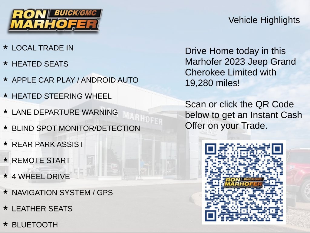 Used 2023 Jeep Grand Cherokee Limited AWD/4WD image 14