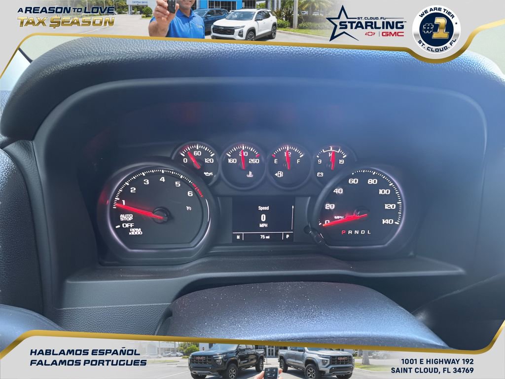New 2026 Chevrolet Silverado 1500 Custom w/ Turbomax Blackout Package image 15