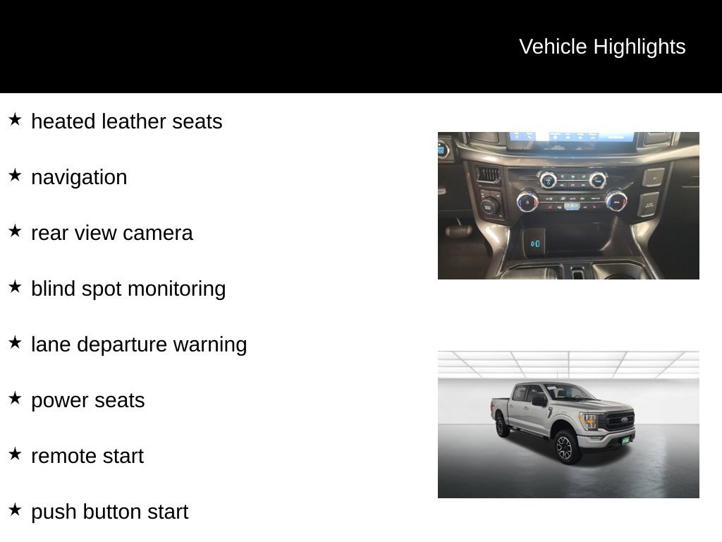 Used 2023 Ford F150 XLT w/ Equipment Group 302A High AWD/4WD image 11