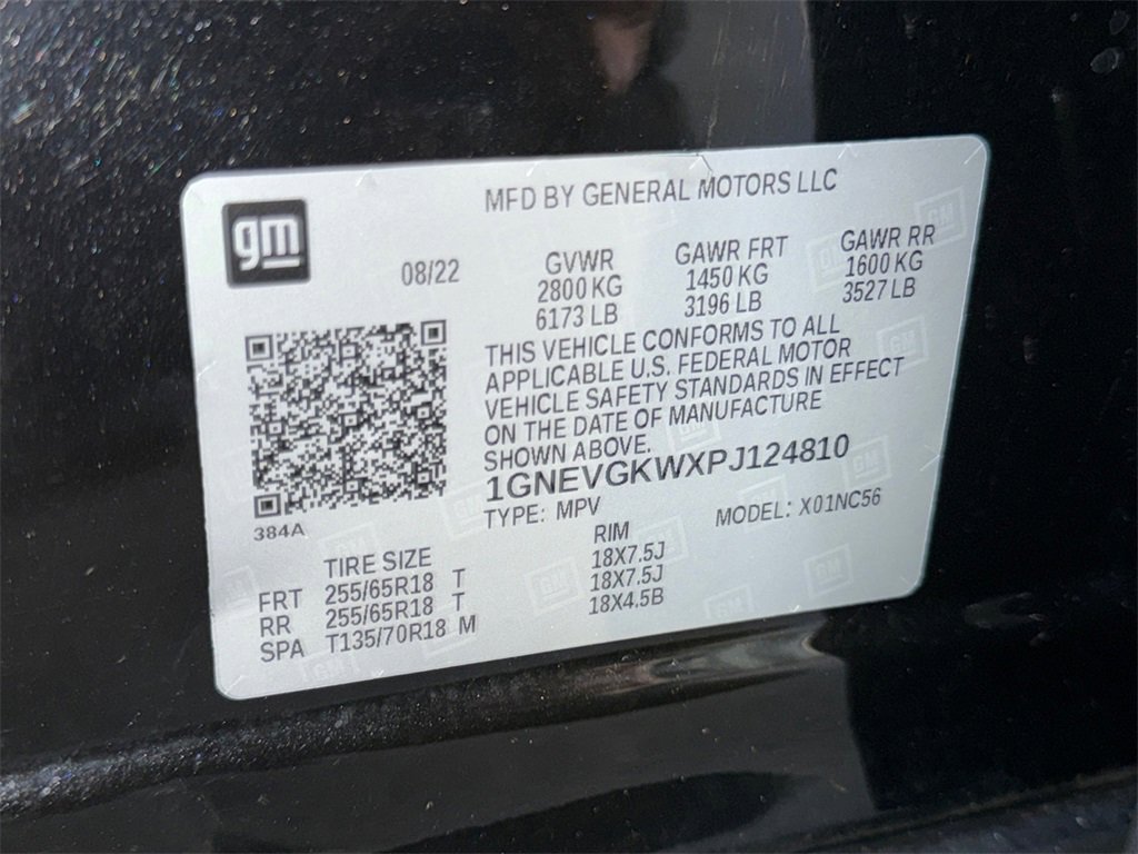 Used 2023 Chevrolet Traverse LT w/ LPO, Floor Liner Package image 27