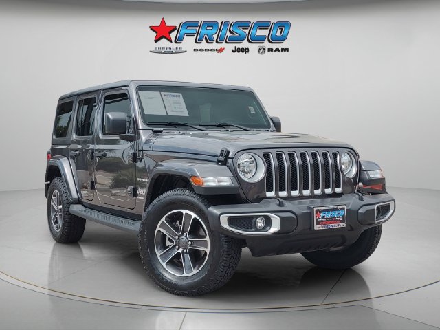 Used 2023 Jeep Wrangler Unlimited Sahara w/ Cold Weather Group AWD/4WD image 1