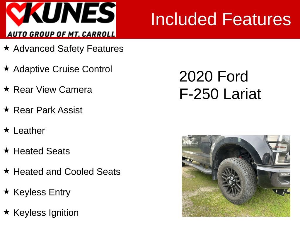 Used 2020 Ford F250 Lariat AWD/4WD image 3