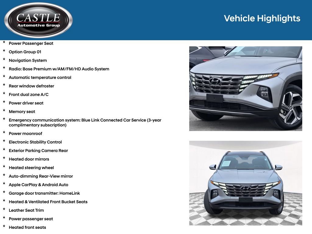 Used 2024 Hyundai Tucson Limited AWD/4WD image 8