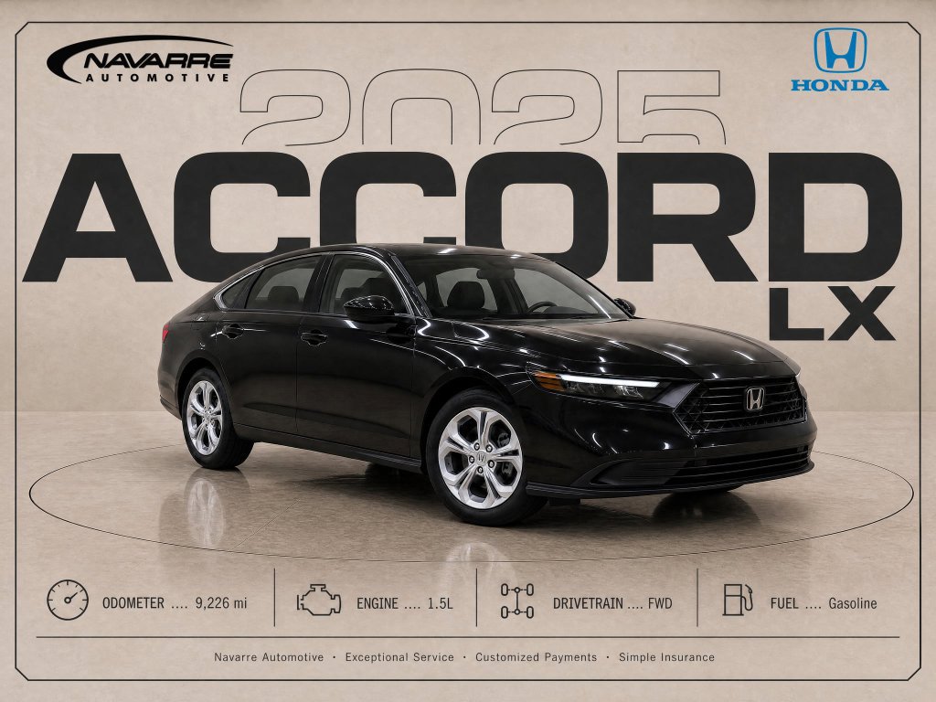 Used 2025 Honda Accord LX