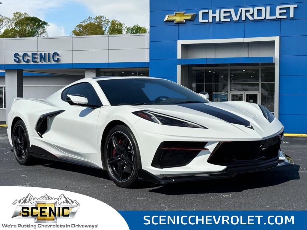 Used 2021 Chevrolet Corvette Stingray Coupe w/ Z51 Performance Package RWD image 1