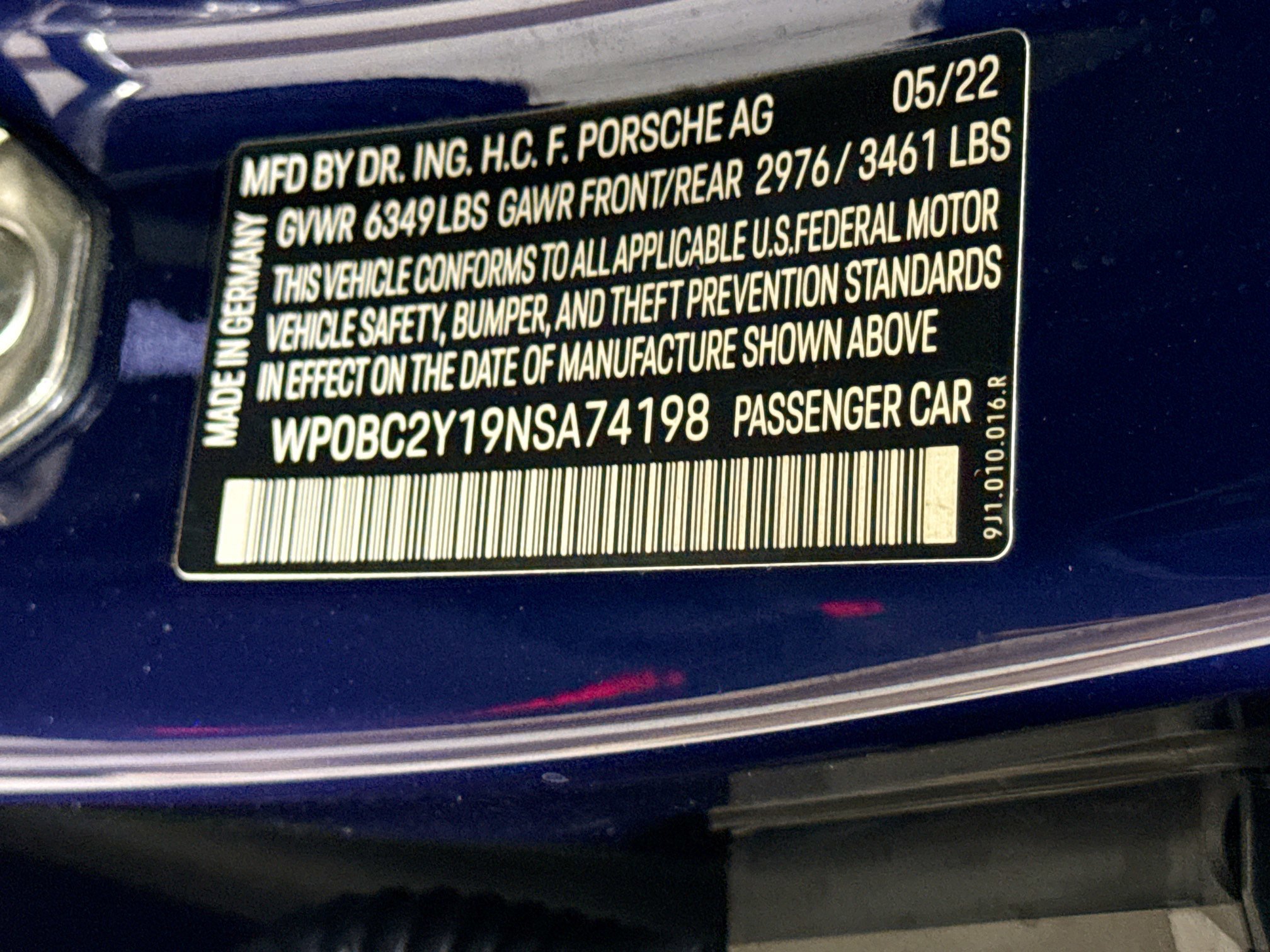 Certified 2022 Porsche Taycan Turbo S image 41