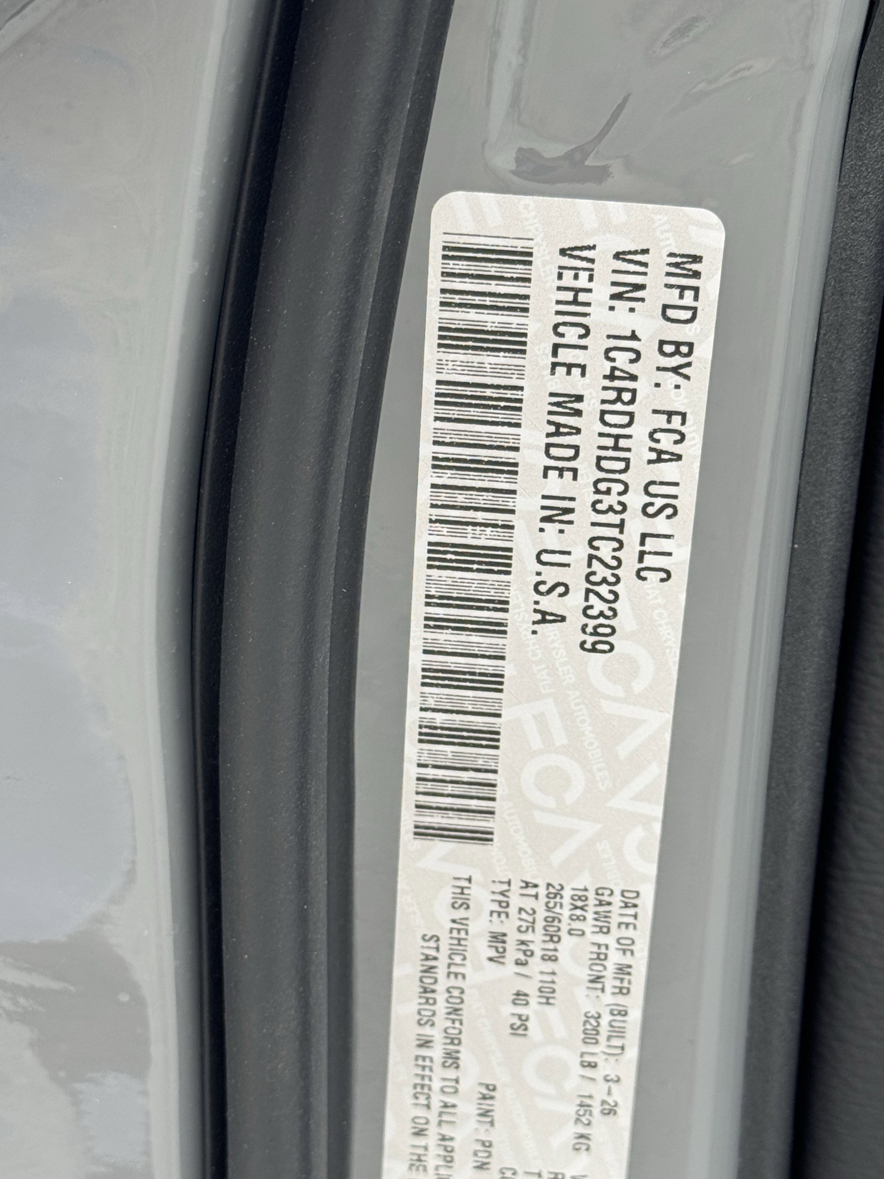 New 2026 Dodge Durango GT RWD image 22
