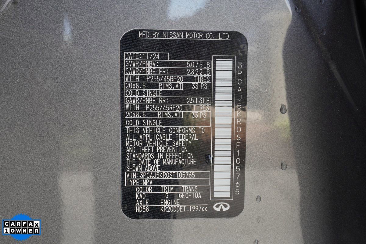 Certified 2025 INFINITI QX55 Essential image 33