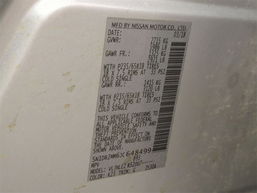 Used 2018 Nissan Pathfinder SV image 29