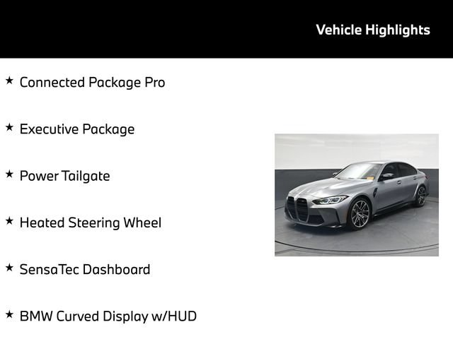 Used 2023 BMW M3 w/ Executive Package RWD image 5