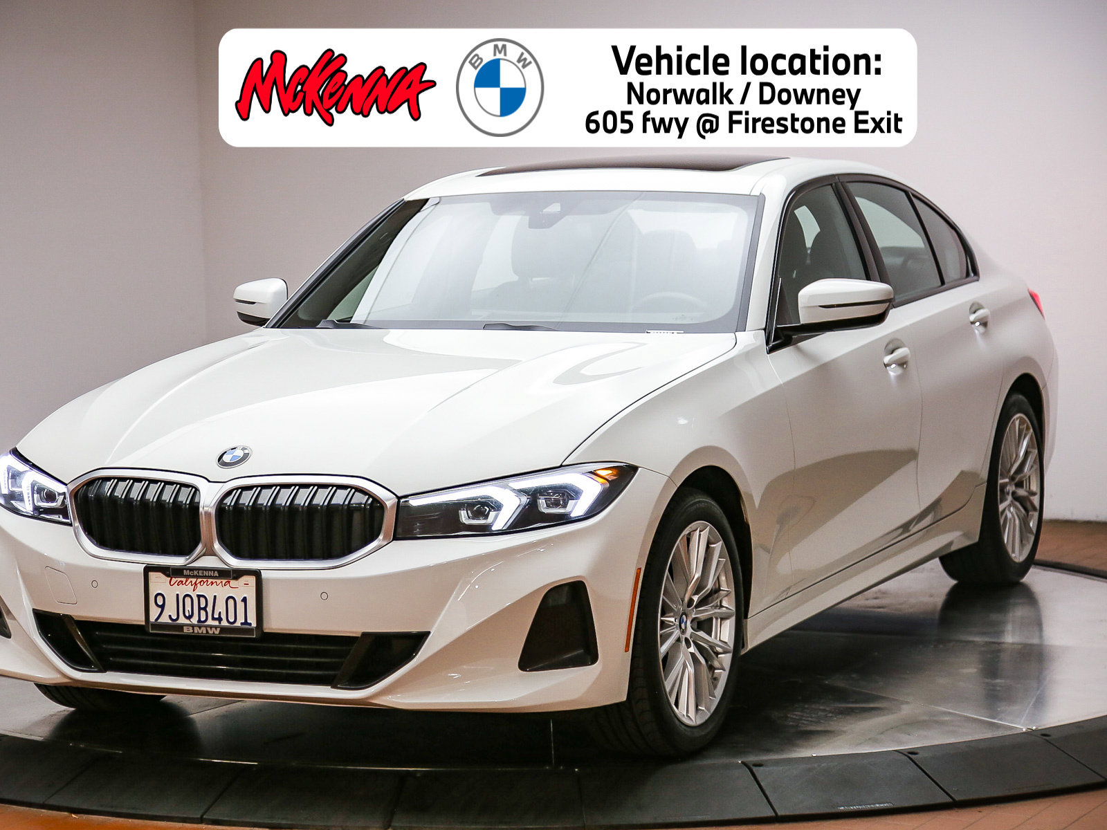 Certified 2023 BMW 330i Sedan w/ Driving Assistance Package RWD image 1