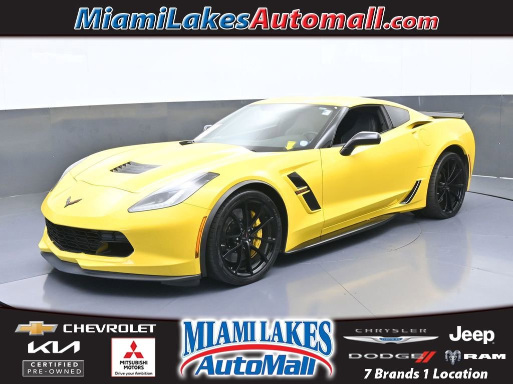 Used 2019 Chevrolet Corvette Grand Sport w/ Carbon Flash Badge Package