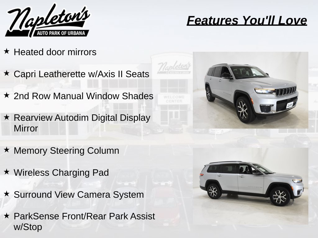 Used 2024 Jeep Grand Cherokee L Limited w/ Luxury Tech Group II AWD/4WD image 27