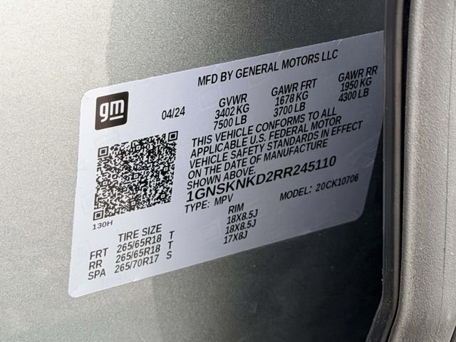 Used 2024 Chevrolet Tahoe LT AWD/4WD image 25