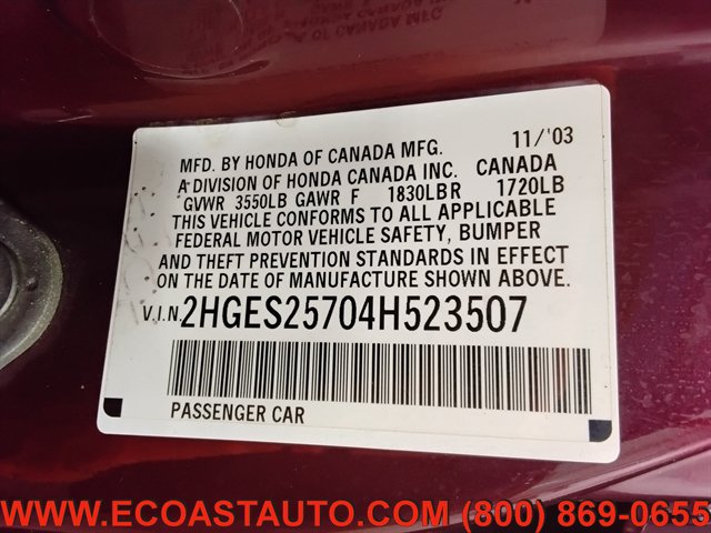 Used 2004 Honda Civic EX image 19