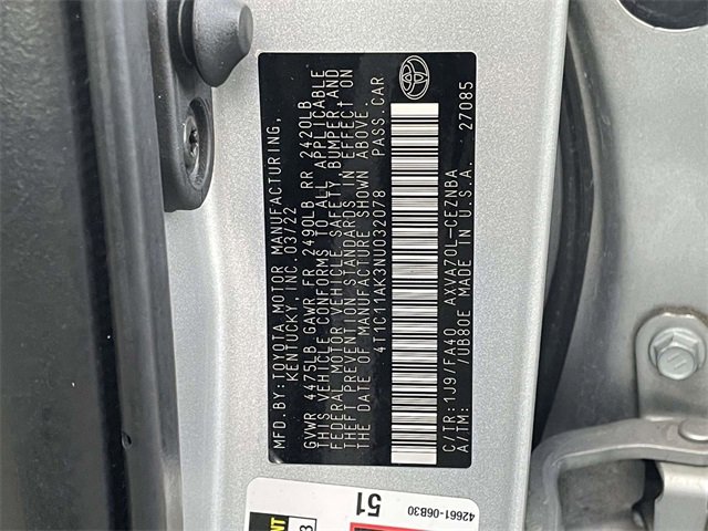 Used 2022 Toyota Camry LE image 34