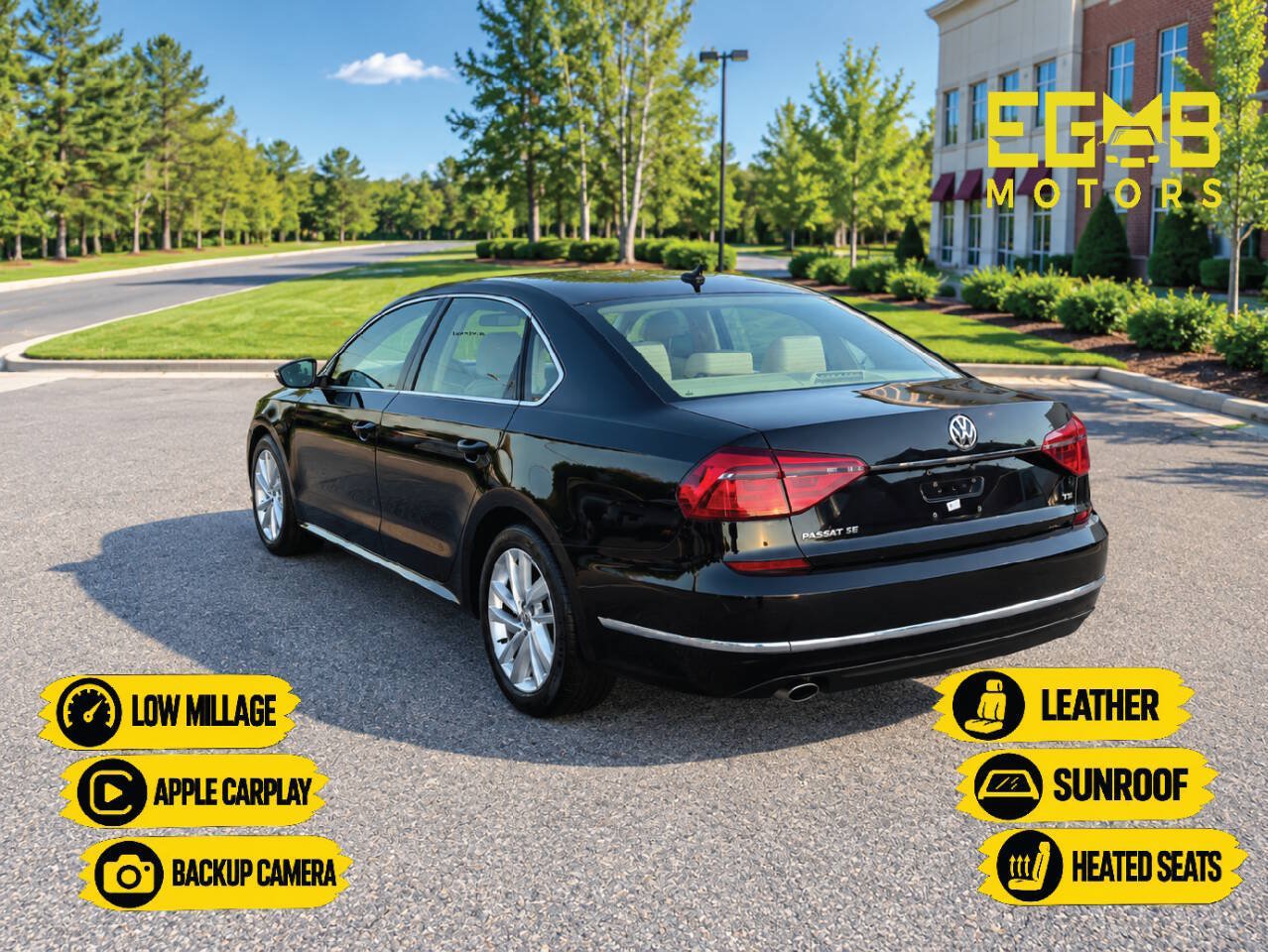 Used 2018 Volkswagen Passat 2.0T SE FWD image 3