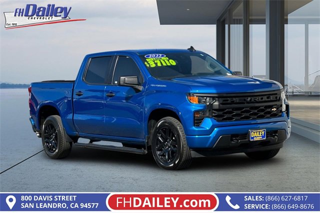 Certified 2022 Chevrolet Silverado 1500 Custom