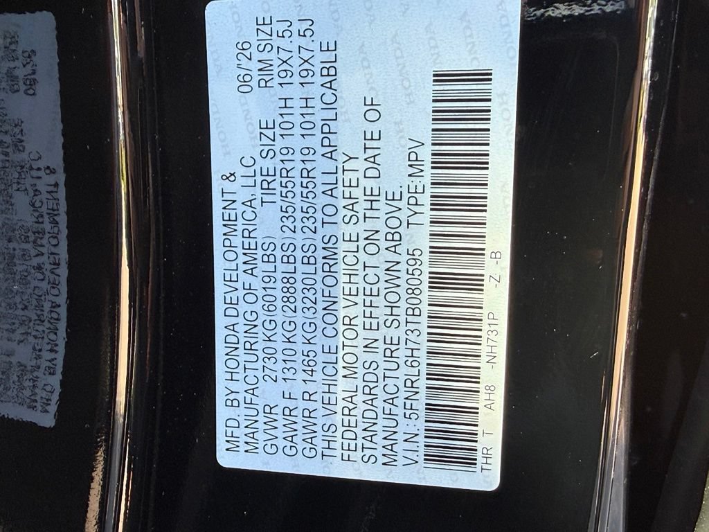 New 2026 Honda Odyssey Sport-L image 27