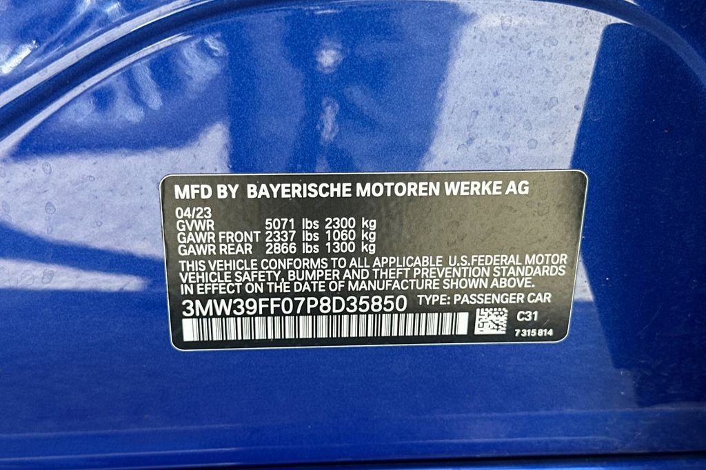 Used 2023 BMW 330e w/ M Sport Package image 34