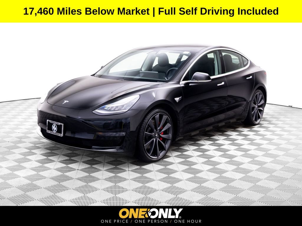 Used 2020 Tesla Model 3 Performance AWD/4WD image 1
