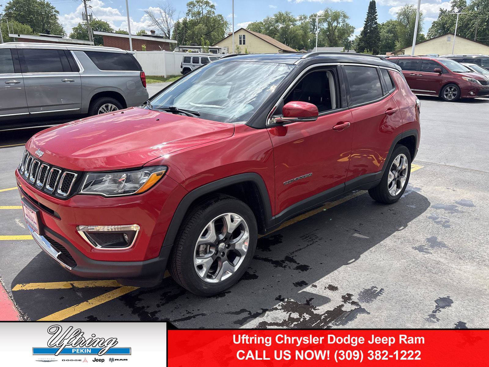 Used 2021 Jeep Compass Limited w/ Trailer Tow Group AWD/4WD image 1