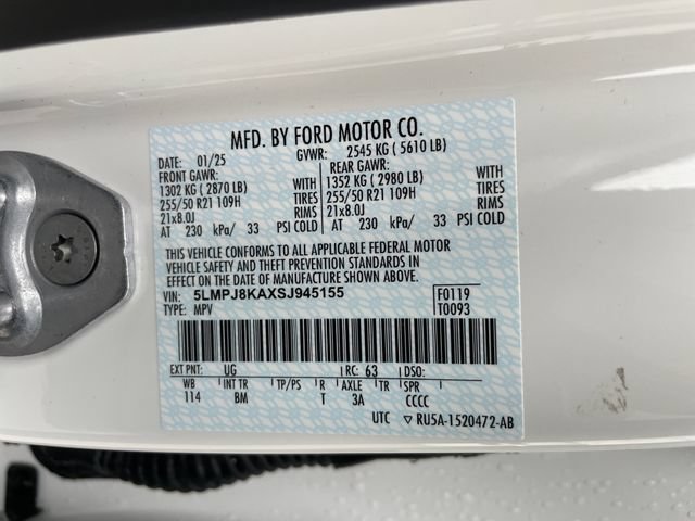 Used 2025 Lincoln Nautilus Reserve AWD/4WD image 45
