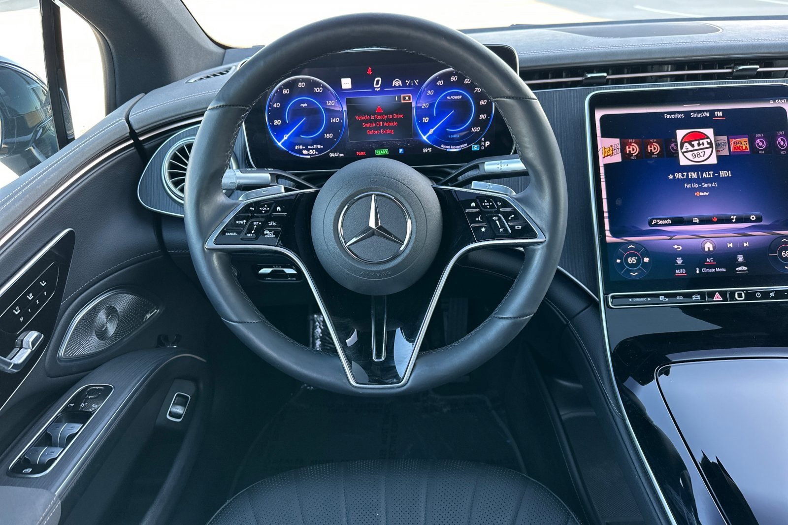 Used 2022 Mercedes-Benz EQS 450+ Sedan w/ AMG Line Exterior image 13