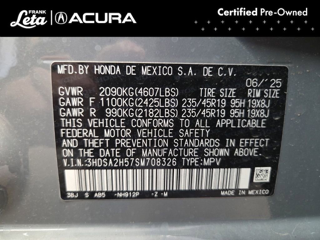 Used 2025 Acura ADX A-Spec image 27