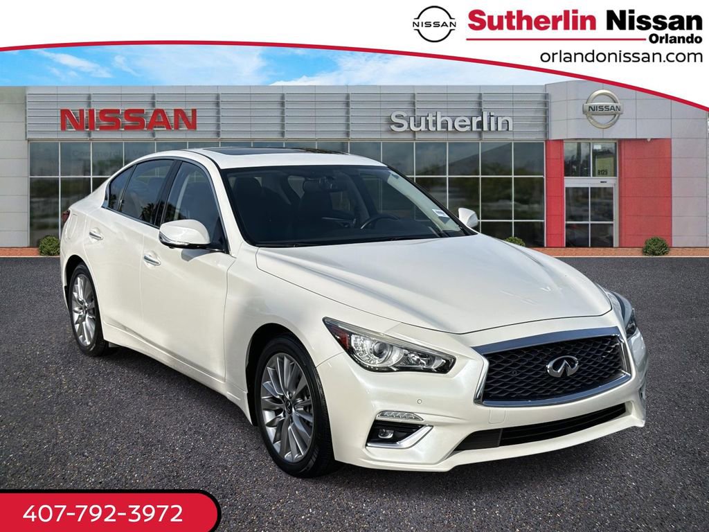 Used 2022 INFINITI Q50 Luxe w/ Cargo Package