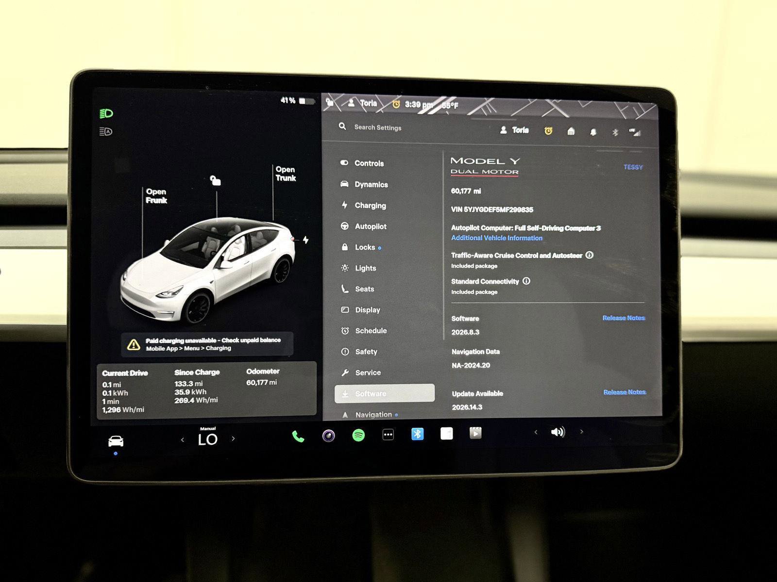 Used 2021 Tesla Model Y Performance AWD/4WD image 21