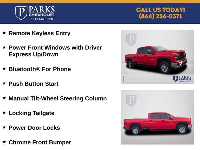 Certified 2025 Chevrolet Silverado 2500 W/T w/ WT/CX Safety Package AWD/4WD image 6
