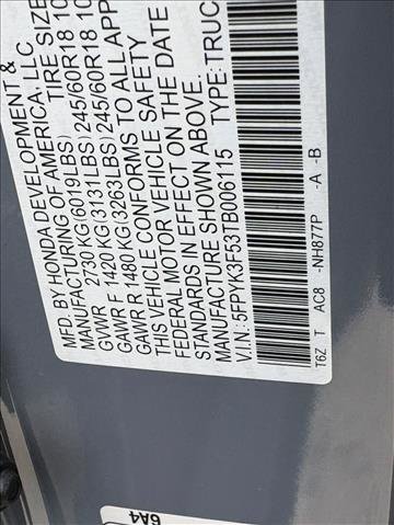 New 2026 Honda Ridgeline RTL image 26