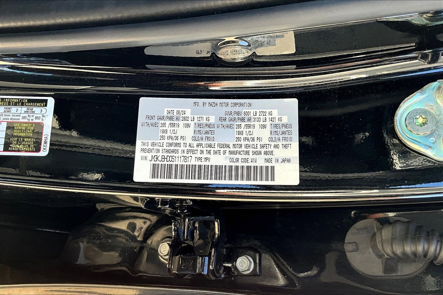 Used 2025 MAZDA CX-70 3.3 Turbo w/ Preferred Package AWD/4WD image 19