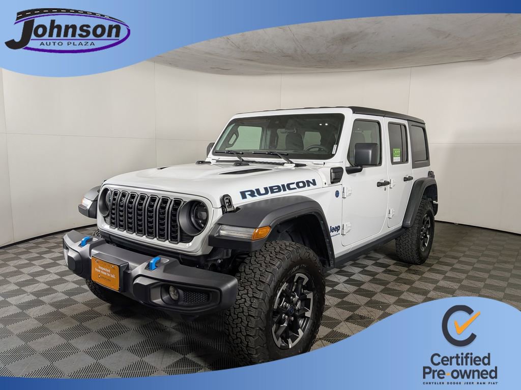 Certified 2025 Jeep Wrangler Unlimited Rubicon 4xe w/ Convenience Group image 1