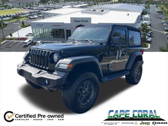 Certified 2023 Jeep Wrangler Sport