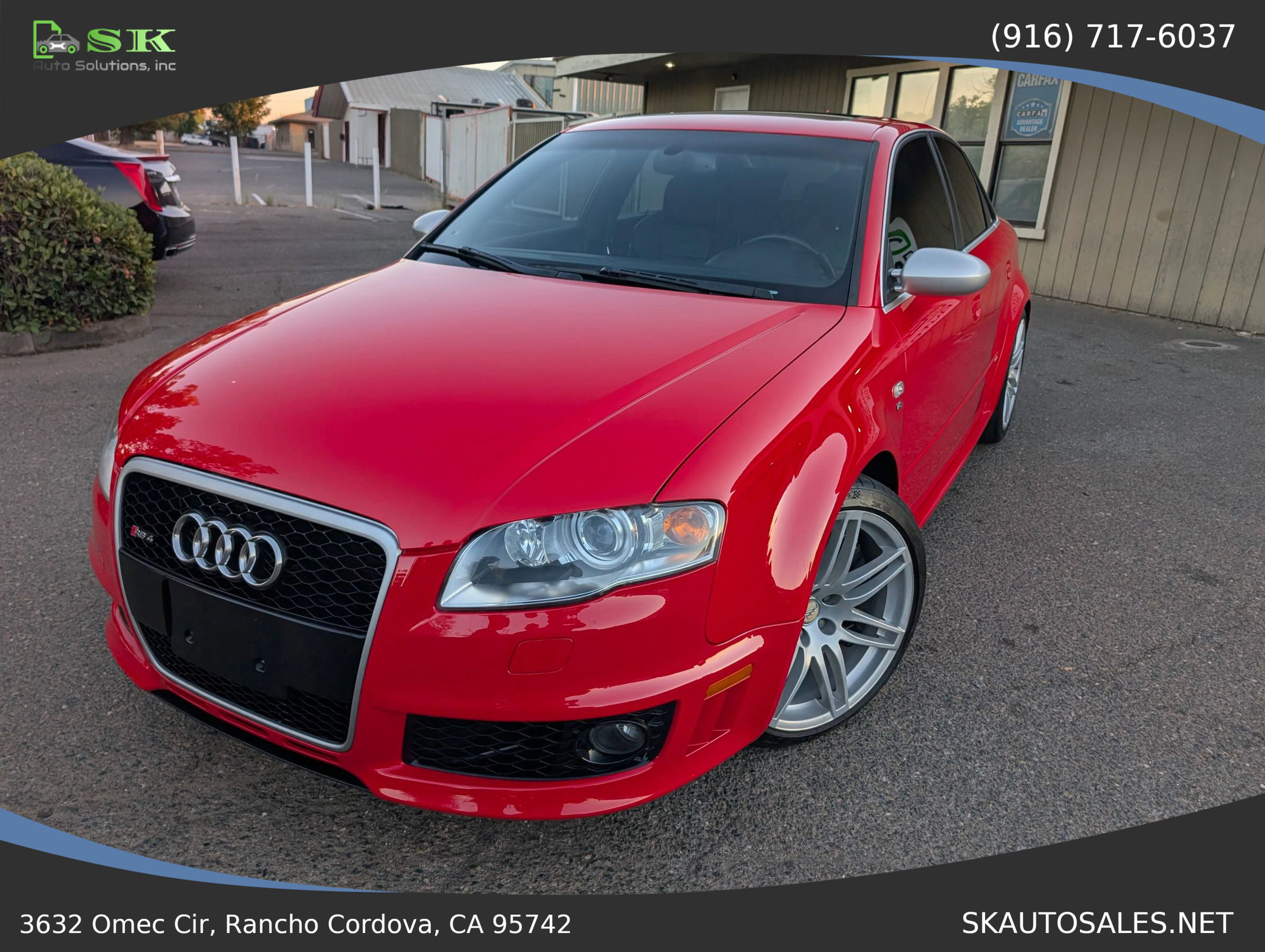 Used 2007 Audi RS 4 Quattro Sedan 4D image 3
