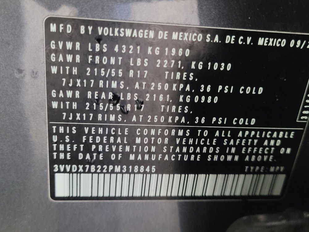Used 2023 Volkswagen Taos S w/ IQ Drive S Package FWD image 33