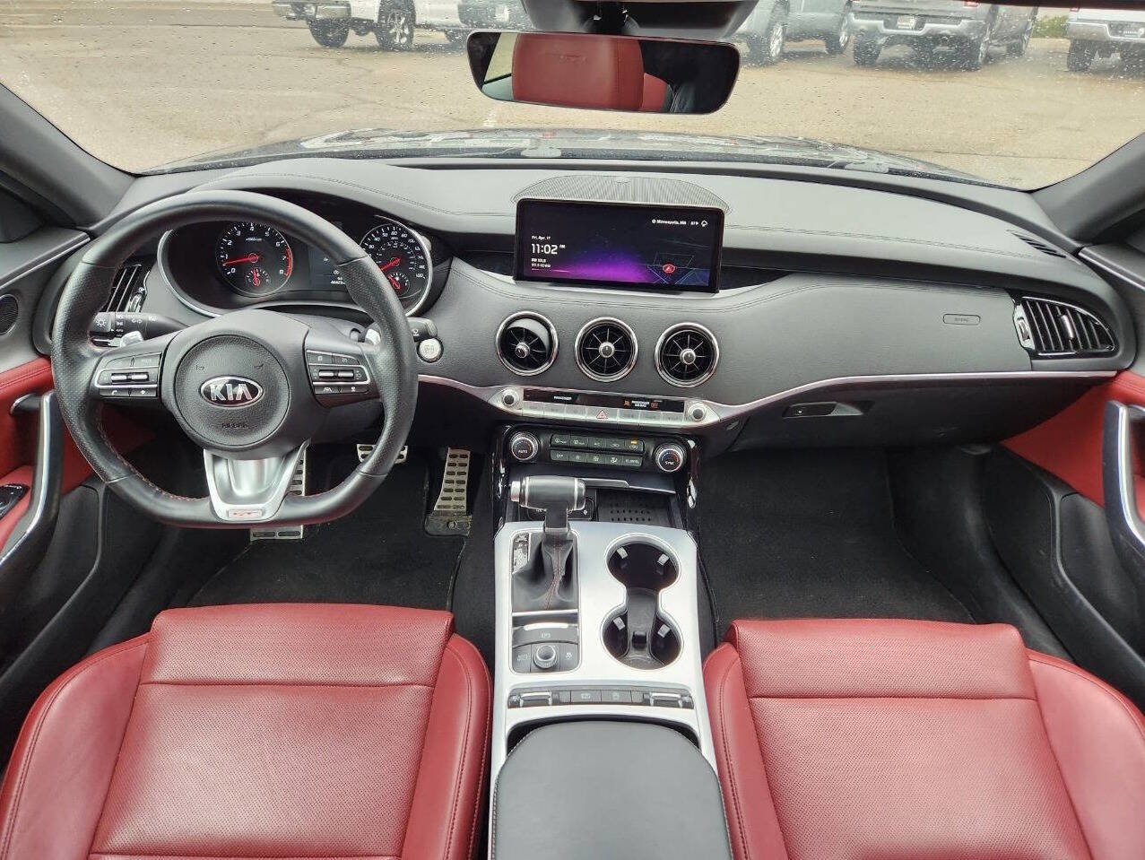 Used 2022 Kia Stinger GT1 w/ Red Interior Color Package RWD image 3