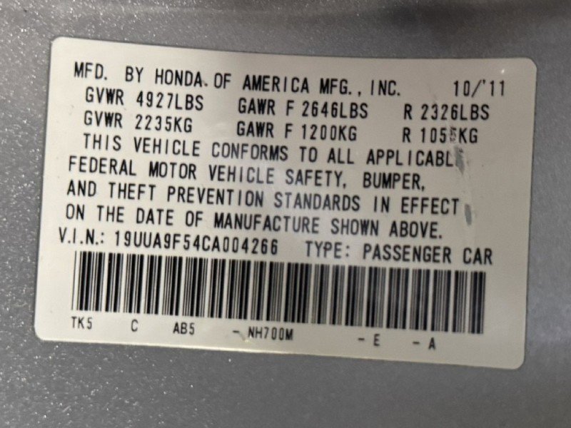 Used 2012 Acura TL SH-AWD image 37