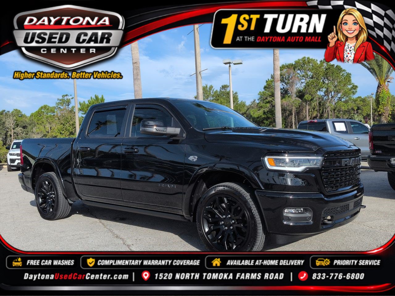 Used 2026 RAM 1500 Limited w/ Night Edition AWD/4WD image 1