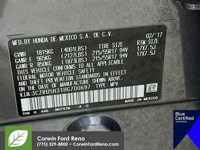Used 2017 Honda HR-V LX image 33