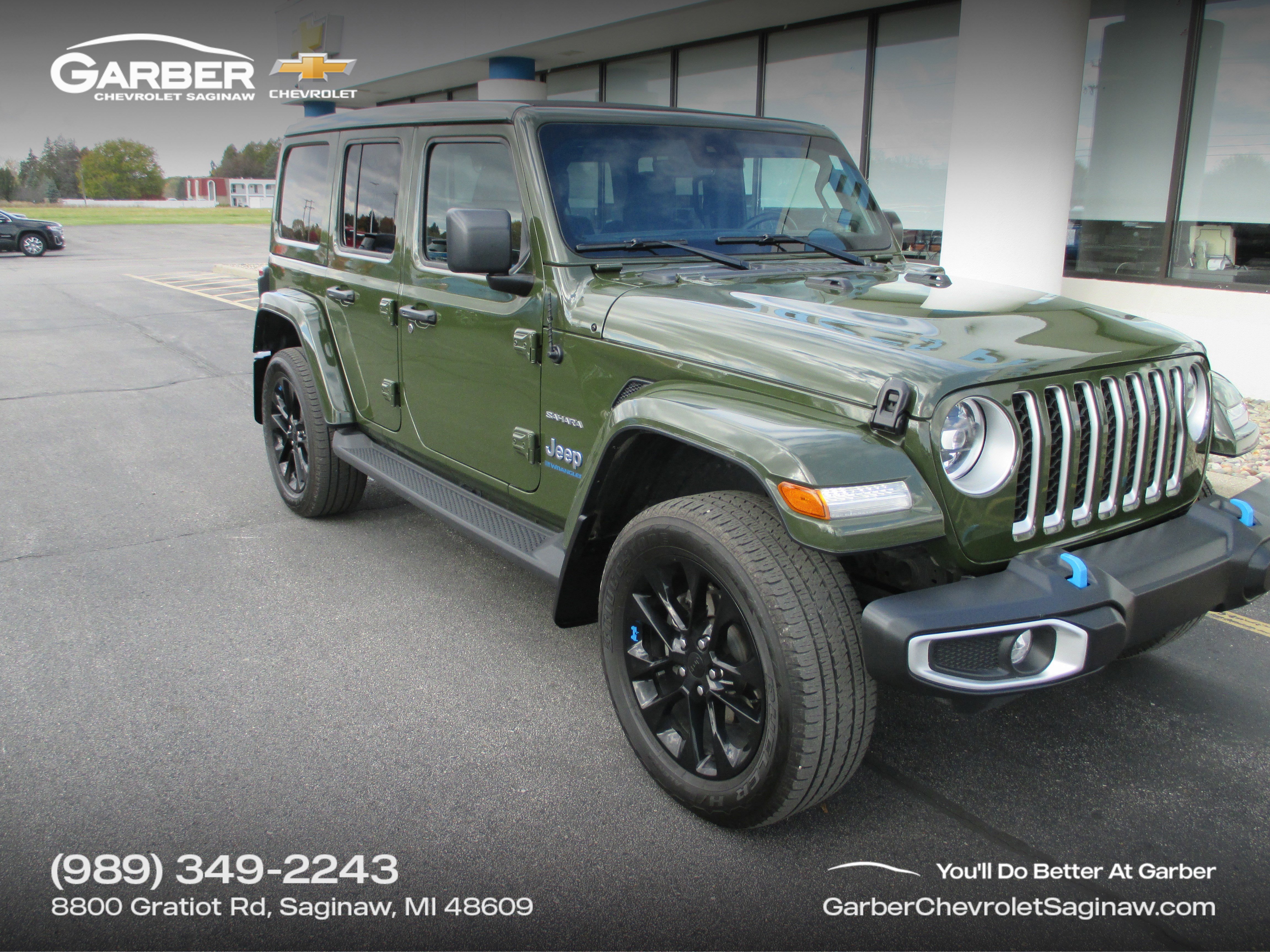 Used 2023 Jeep Wrangler Unlimited Sahara w/ Cold Weather Group image 1